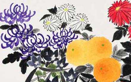 Panier de fleurs